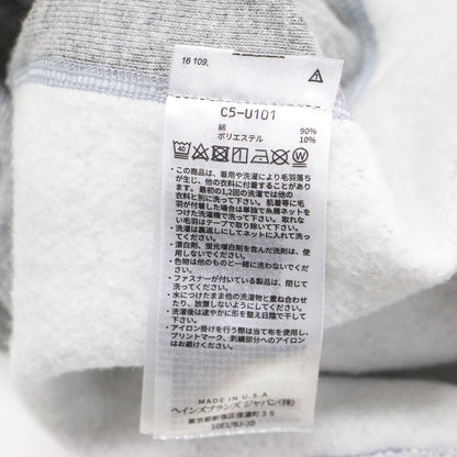 × UCLA 20秋冬 ロゴ プリント フーデッド スウェットパーカー / プルオーバー 長袖 赤単タグ コットン 裏起毛