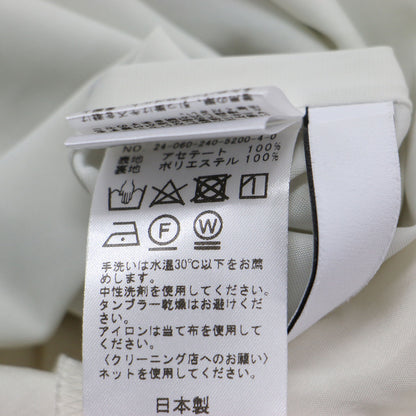 24秋冬 ナロー Aライン サテンスカート / タイトスカート ウエストゴム ロング丈 ストレート