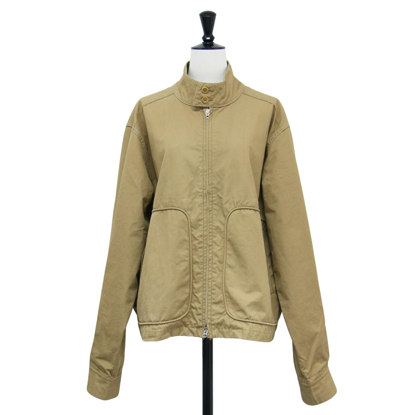 ウェザーの908スウィングトップ / ジャケット 長袖 ハイネック ロゴ 刺繍 コットン