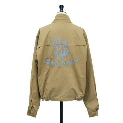 ウェザーの908スウィングトップ / ジャケット 長袖 ハイネック ロゴ 刺繍 コットン