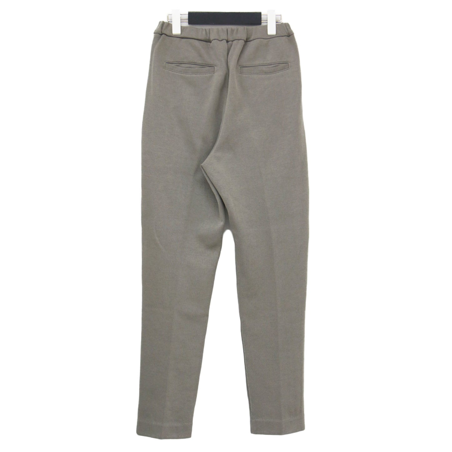 25春夏 フロントスリット イージーパンツ / front slit pants スウェットパンツ ウエストゴム リブ編み コットン