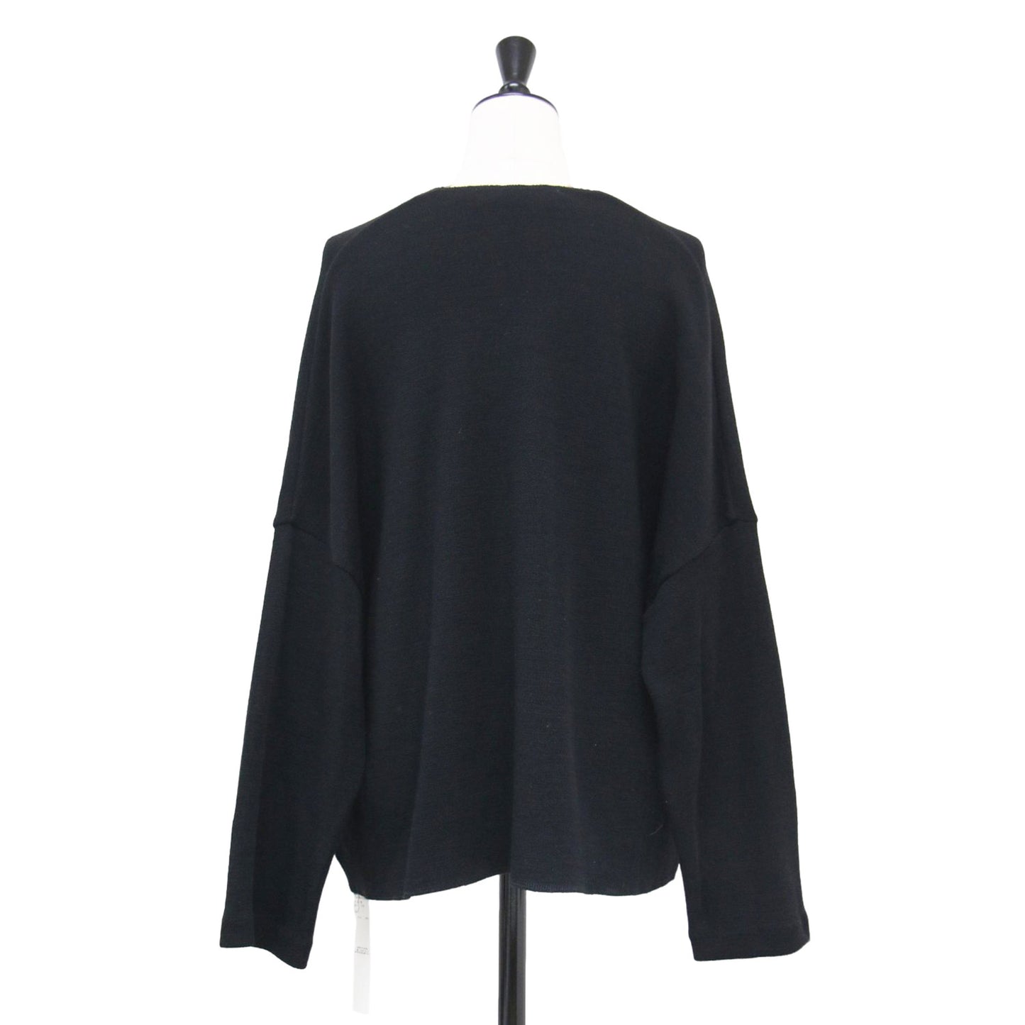 23秋冬 ウールカノコ ワイドジャケット / カーディガン 長袖 ドロップショルダー ワイド