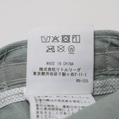 25秋冬 ツイル ロゴ キャップ / 帽子 キャンバス 刺繍