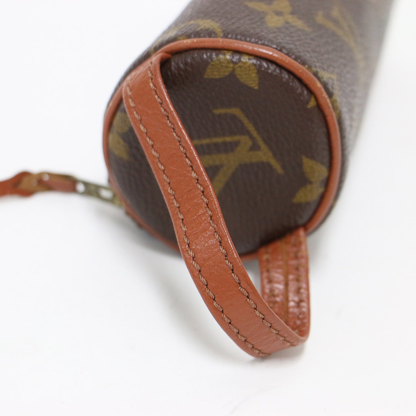 トゥルースロンド モノグラム ポーチ / ペンケース レザー