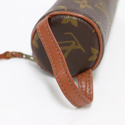 トゥルースロンド モノグラム ポーチ / ペンケース レザー