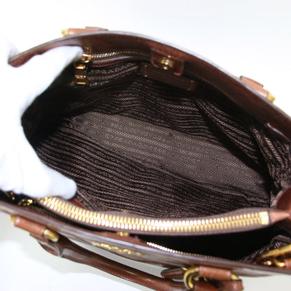 レザー 2WAY ハンドバッグ BN2323 / VITELLO SHINE トート ショルダー クロスボディ ロゴ