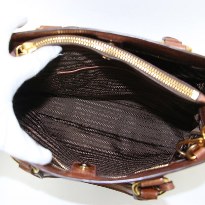 レザー 2WAY ハンドバッグ BN2323 / VITELLO SHINE トート ショルダー クロスボディ ロゴ