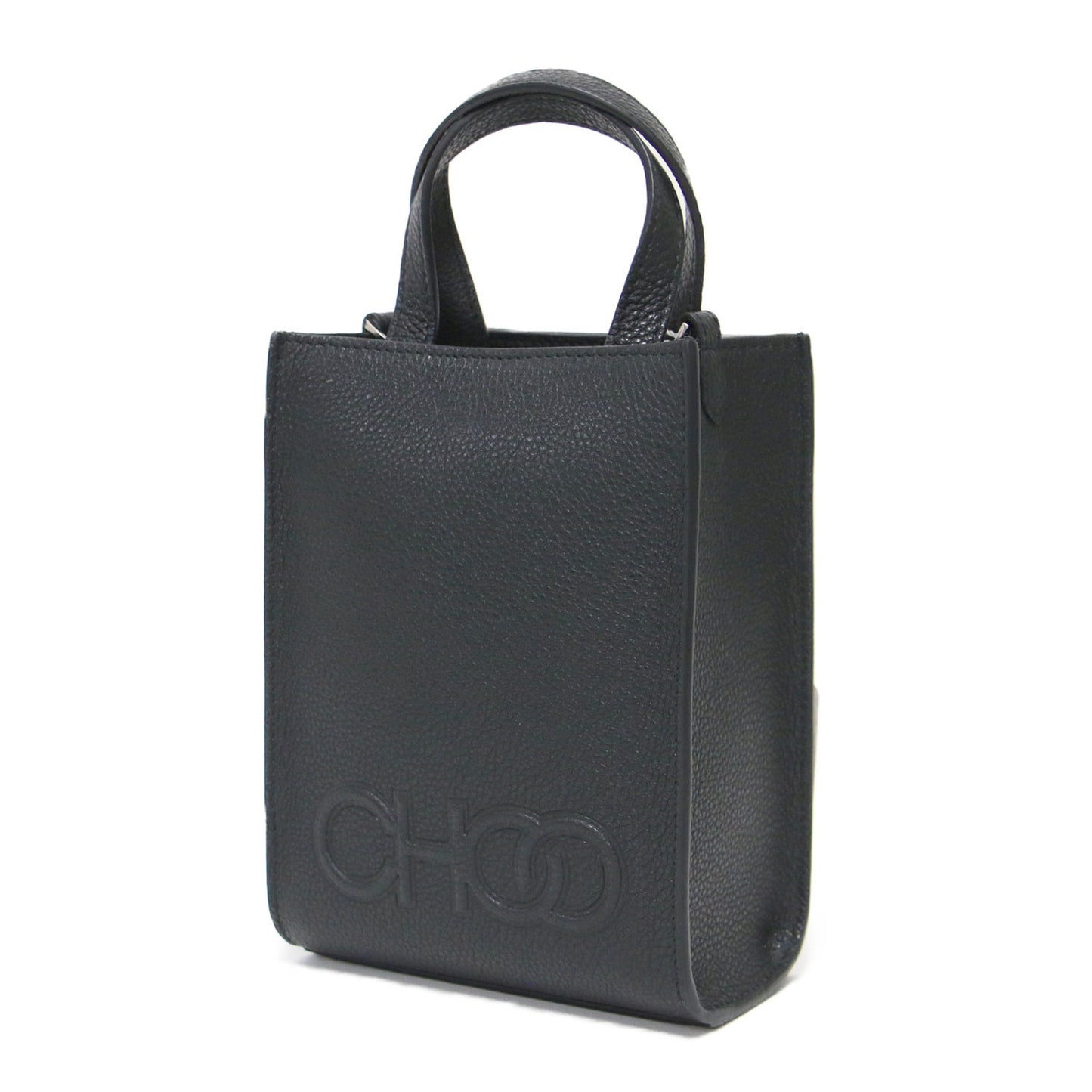 エンボス ミニ ショルダーバッグ / CHOO MINI TOTE トート クロスボディ ロゴ レザー