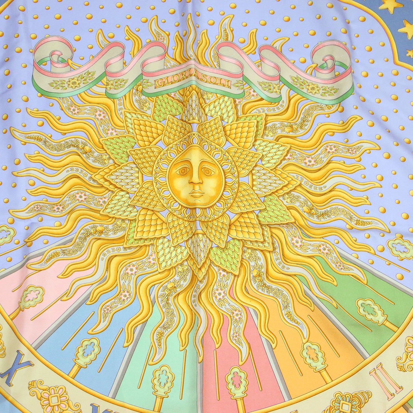 カレ90 シルクスカーフ / GLORIA SOLI 栄光の日