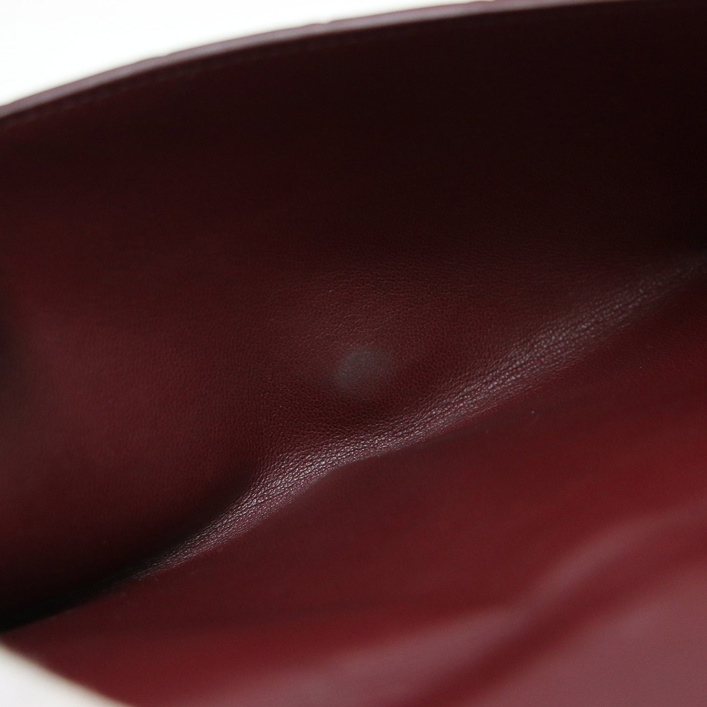 イントレチャート 二つ折り ロングウォレット / 長財布 フラップ スナップボタン レザー