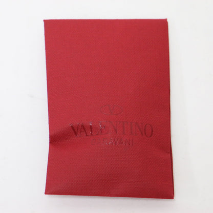 ロゴチェーン アンクルストラップ ミュール / パンプス ローヒール ポインテッドトゥ ベルト レザー