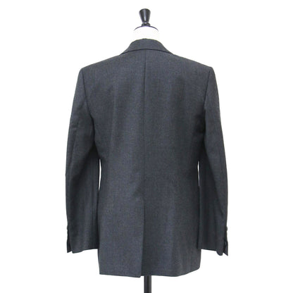 24秋冬 スリーク フランネル ボクシージャケット / SLEEK FLANNEL BOXY DB JKT ブレザー 長袖 テーラード メリノウール