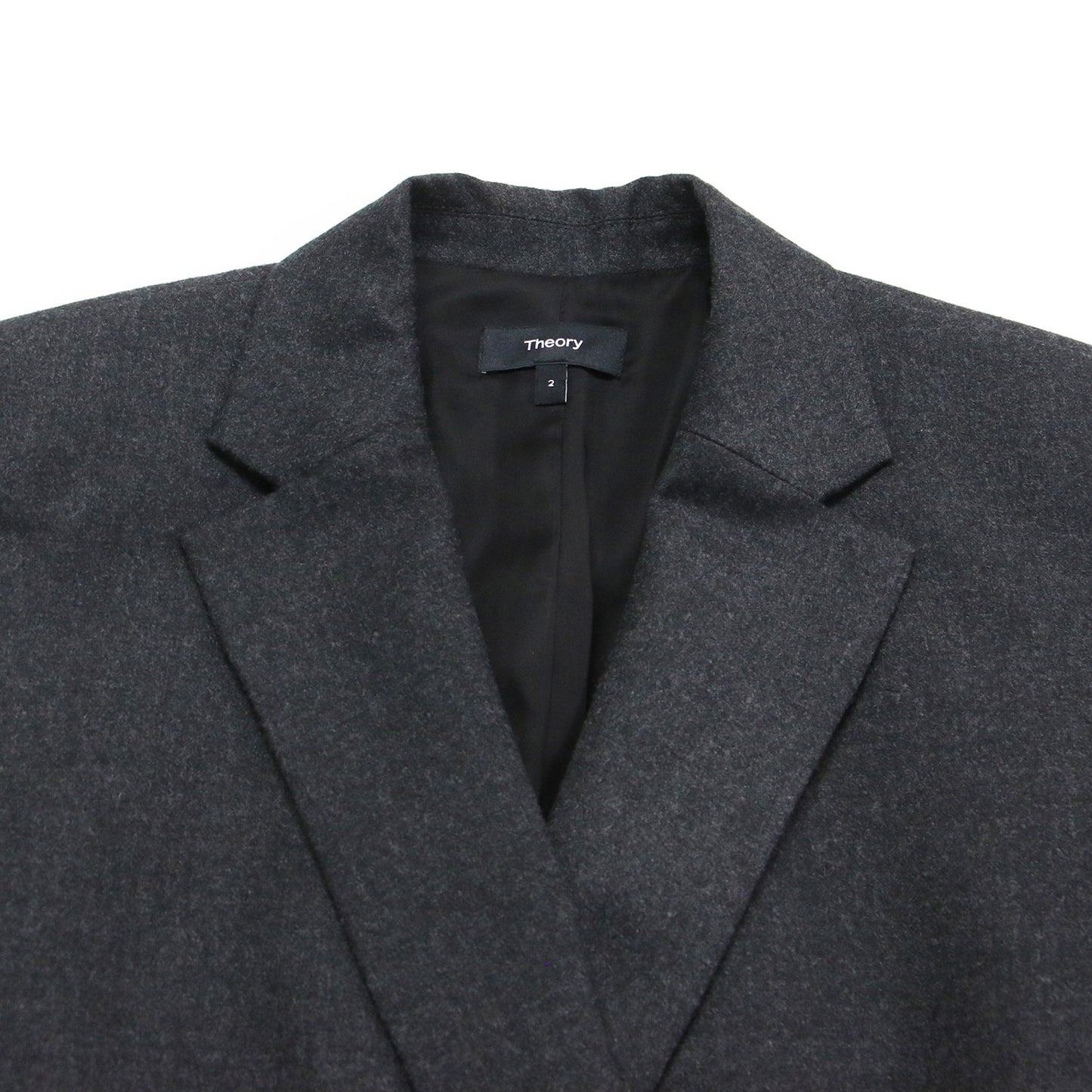 24秋冬 スリーク フランネル ボクシージャケット / SLEEK FLANNEL BOXY DB JKT ブレザー 長袖 テーラード メリノウール