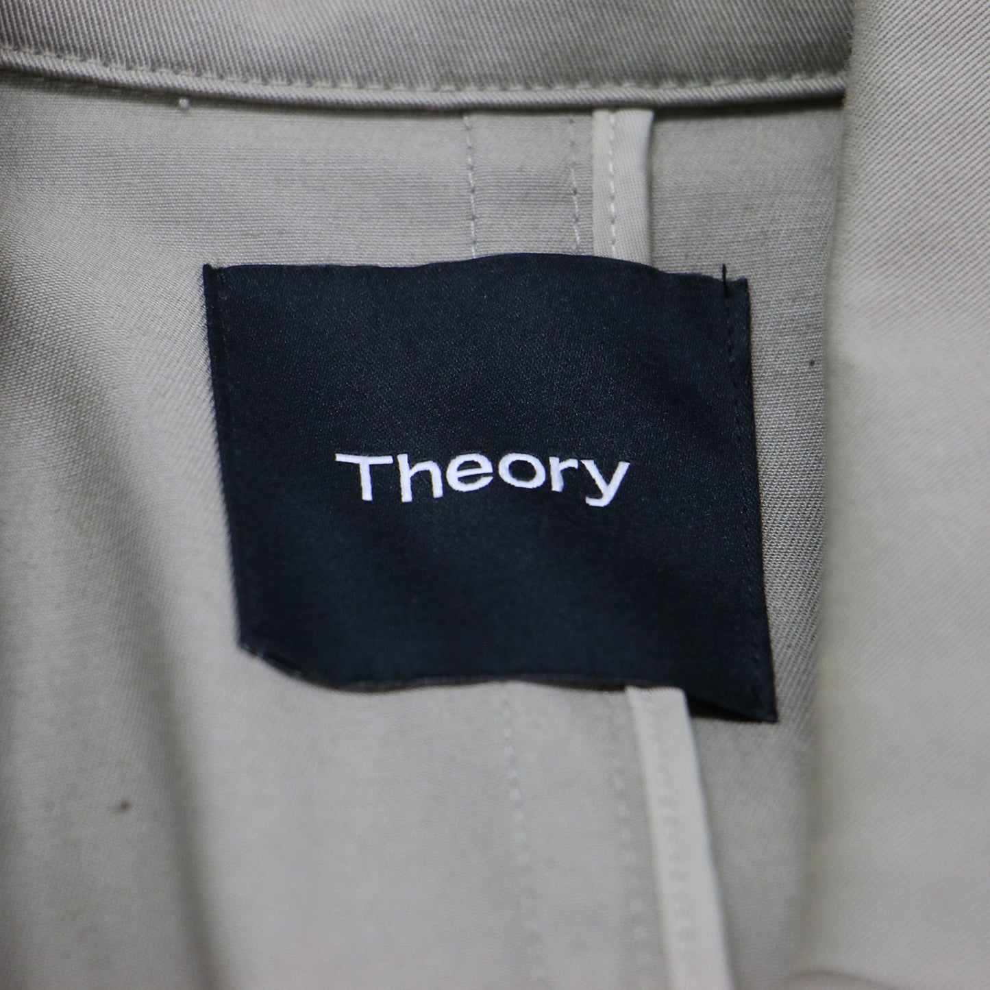 コットン トレンチコート / COTTON TRENCH/OS DB TRENCH A ロング オーバーサイズ ダブルブレスト