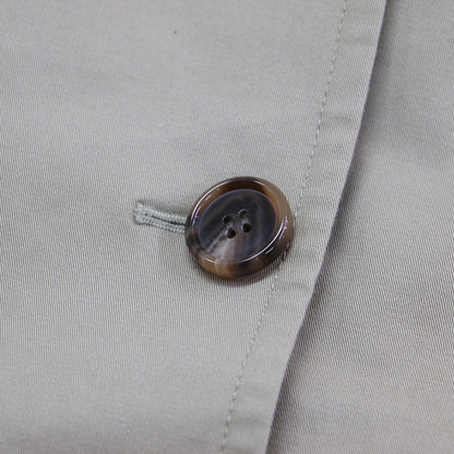 コットン トレンチコート / COTTON TRENCH/OS DB TRENCH A ロング オーバーサイズ ダブルブレスト