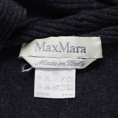 ベルト付き ショールカラー ニットカーディガン / ガウン 長袖 ミドル丈 オーバーサイズ ウール