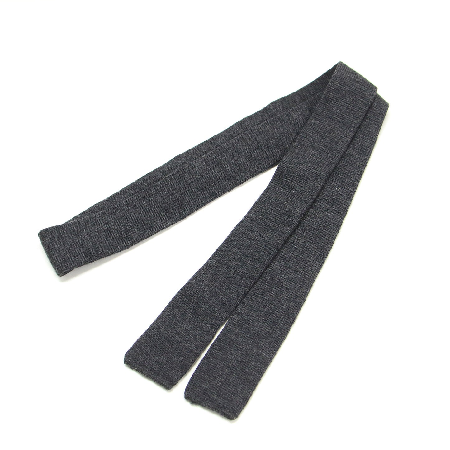 ベルト付き ショールカラー ニットカーディガン / ガウン 長袖 ミドル丈 オーバーサイズ ウール