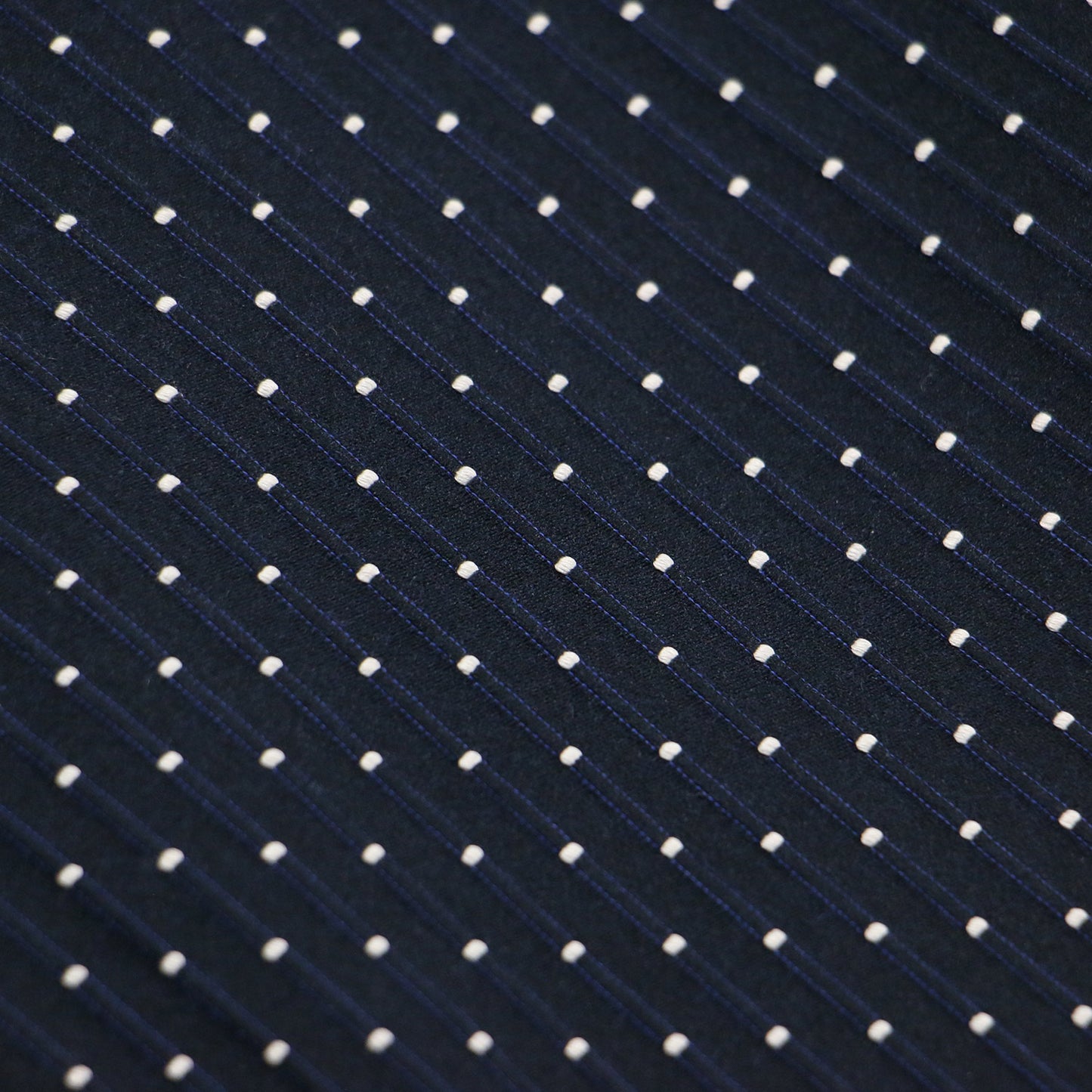 24秋冬 スモールドット ジャカード スリムパンツ / スラックス テーパード ハイウエスト 総柄 センタープレス