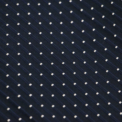 24秋冬 スモールドット ジャカード スリムパンツ / スラックス テーパード ハイウエスト 総柄 センタープレス