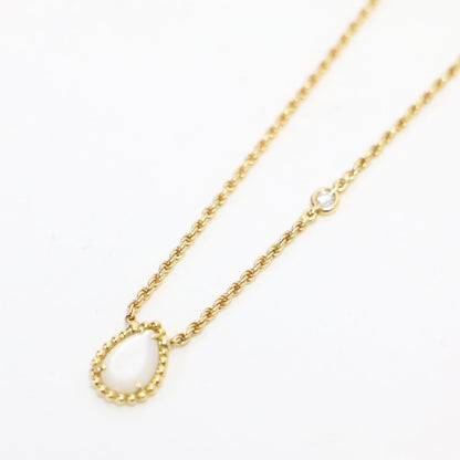 セルパンボエム ペンダント エクストラスモール / SERPENT BOHME WHITE MOTHER-OF-PEARL ツイストチェーン ドロップ k18