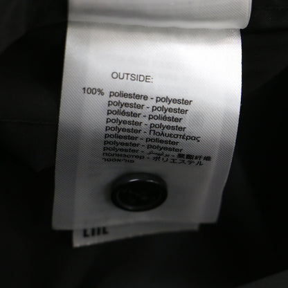 リラックスクロップドフィット ナイロン ジャケット / 長袖 ジップアップ スタンドカラー ロゴ