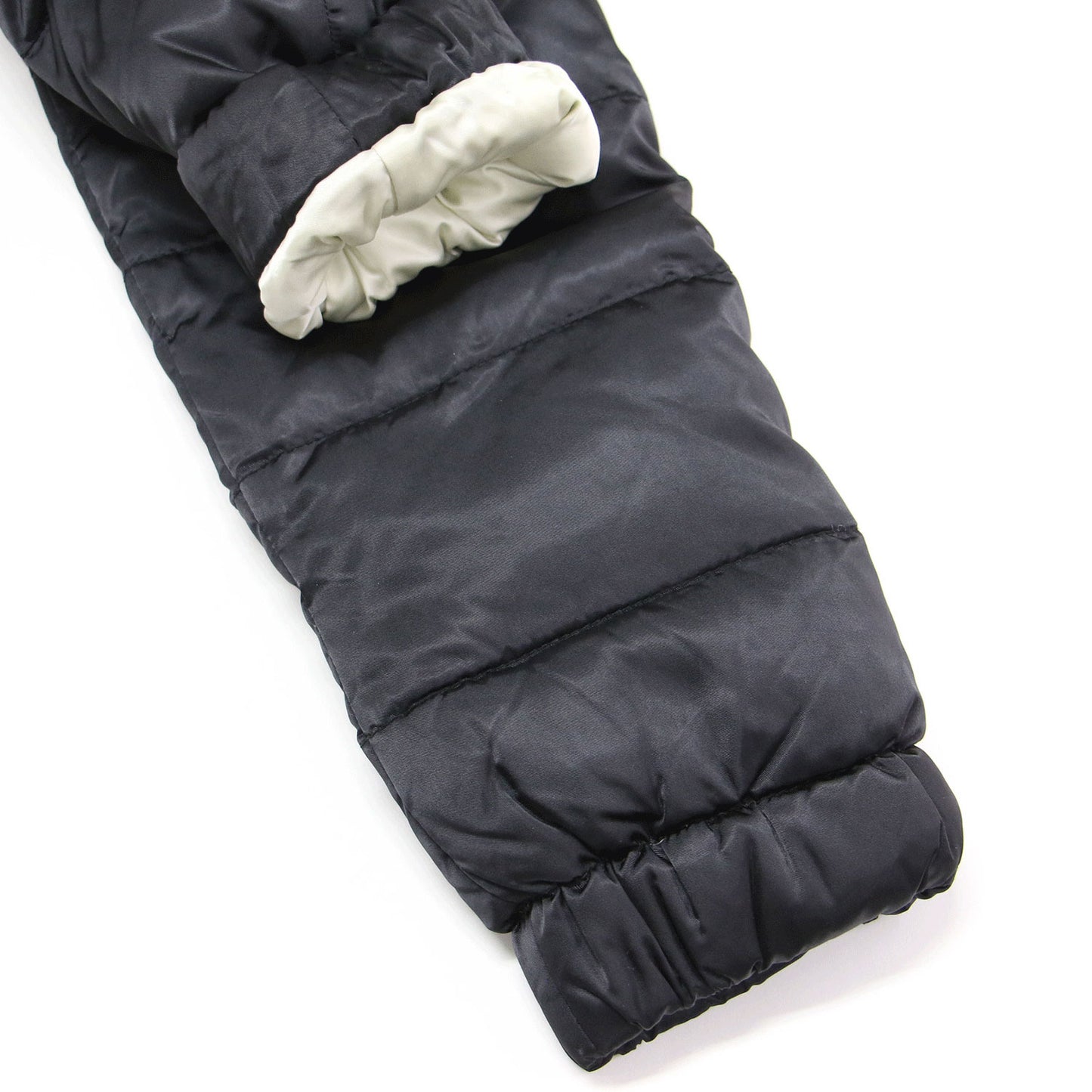 ミドル丈 ファー ダウンコート 28G060 / フーディ 長袖 ウエストシェイプ オックスファー