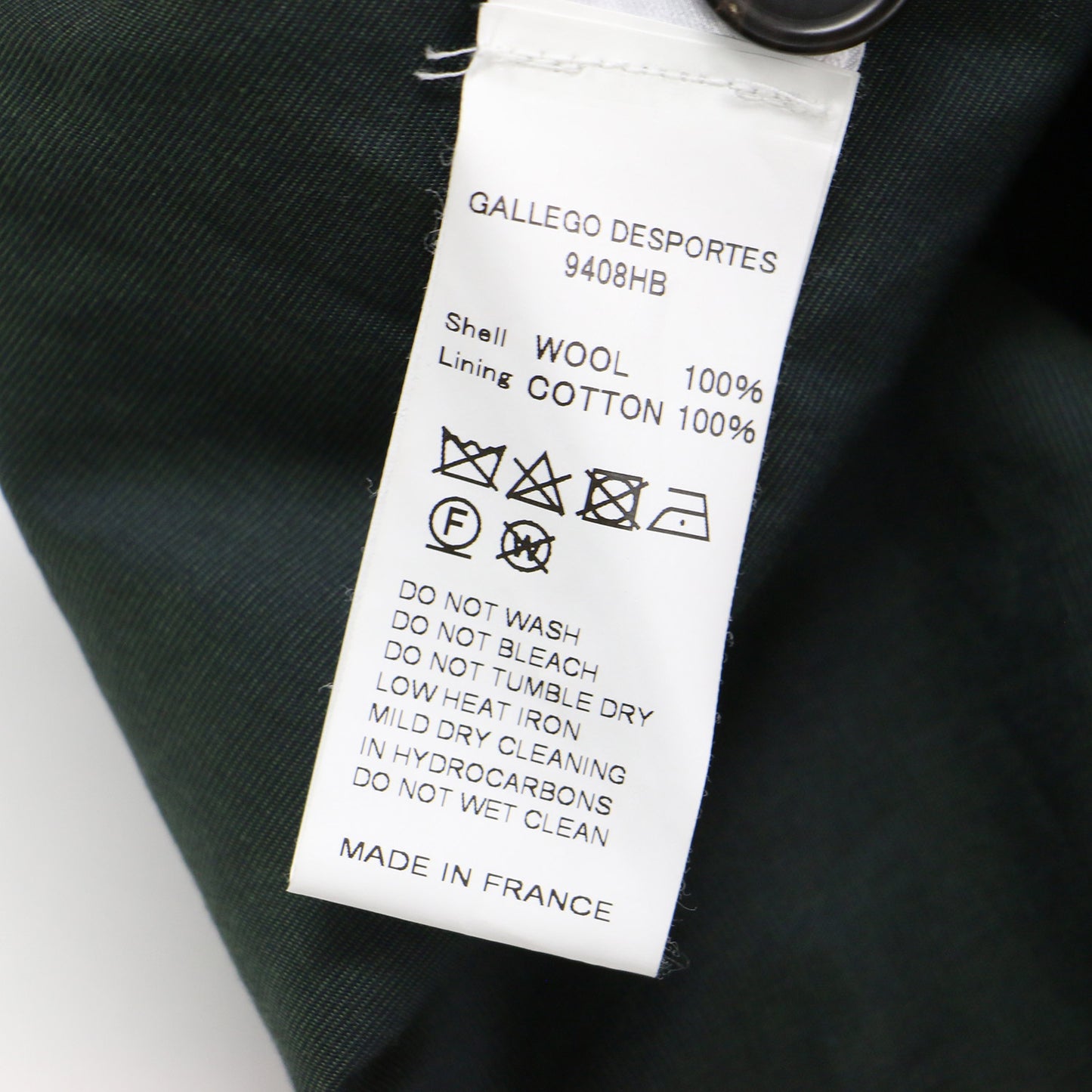 ヘリンボーン ノーカラー ジャケット / lined round collar jacket ショート丈 長袖 ドロップショルダー ウール