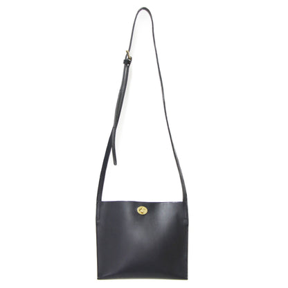 スタン ベジタブルタンニンレザー ショルダーバッグ / ボディーバッグ 肩掛け クロスボディ エンボスロゴ