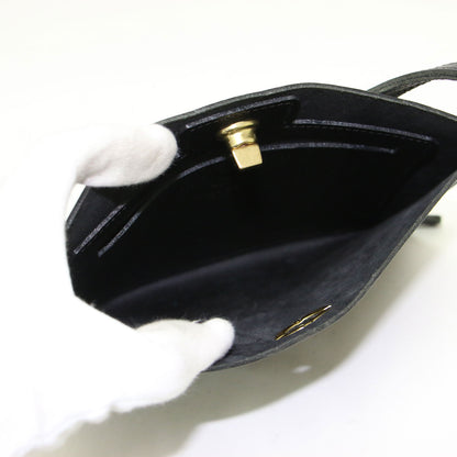 スタン ベジタブルタンニンレザー ショルダーバッグ / ボディーバッグ 肩掛け クロスボディ エンボスロゴ