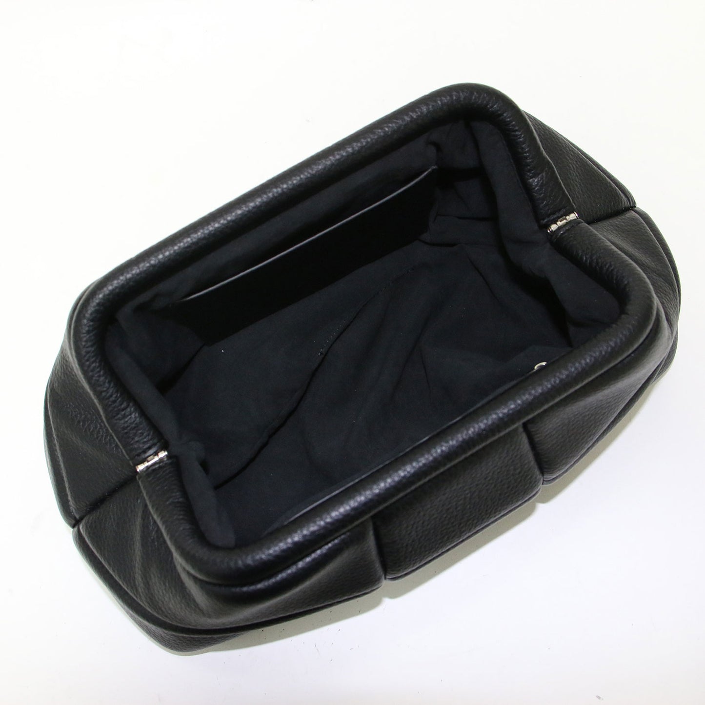 パフ クラッチバッグ / PUFF-CLUCTH スクエア キルティング フェイクレザー