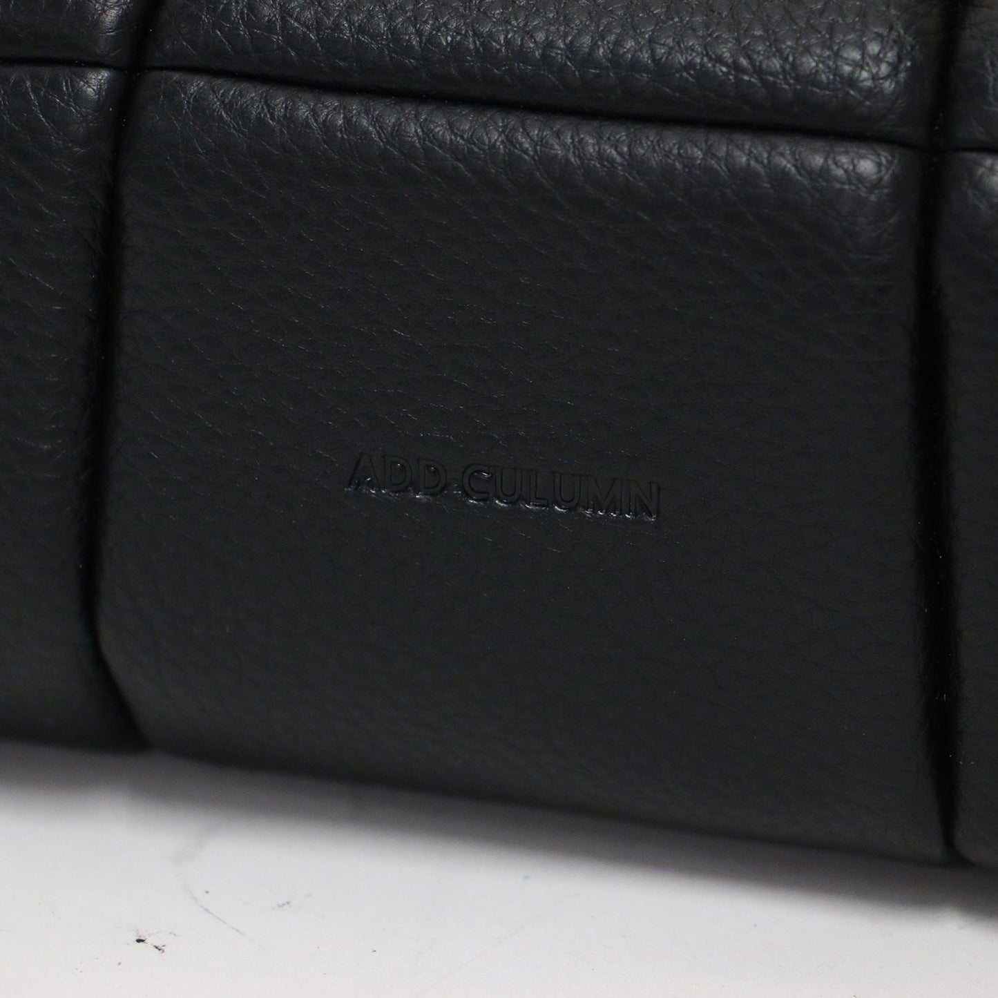 パフ クラッチバッグ / PUFF-CLUCTH スクエア キルティング フェイクレザー