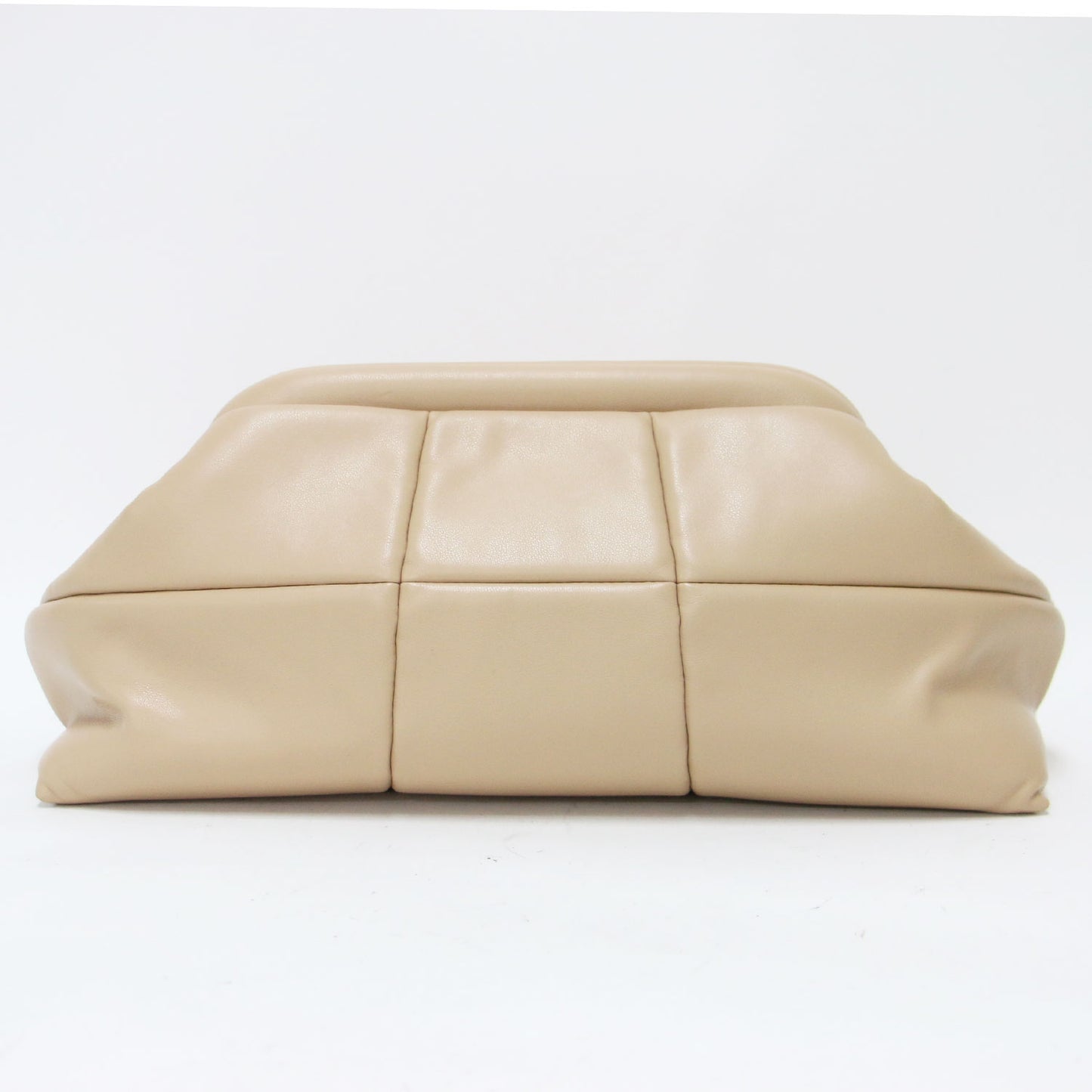 パフ クラッチバッグ / PUFF-CLUCTH スクエア キルティング フェイクレザー