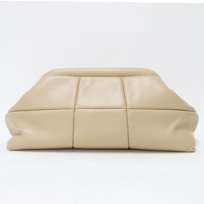 パフ クラッチバッグ / PUFF-CLUCTH スクエア キルティング フェイクレザー