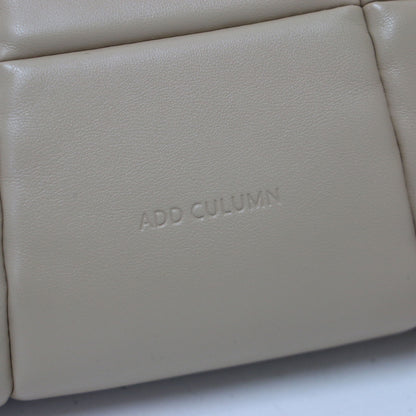 パフ クラッチバッグ / PUFF-CLUCTH スクエア キルティング フェイクレザー