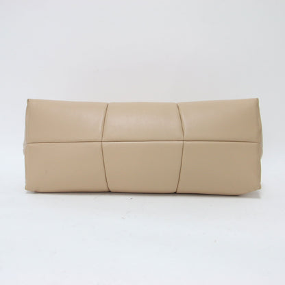 パフ クラッチバッグ / PUFF-CLUCTH スクエア キルティング フェイクレザー