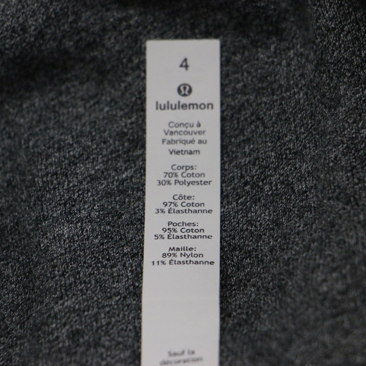 ハイネック フーディー ジップアップパーカー / スウェット 長袖 コンパクト コットン