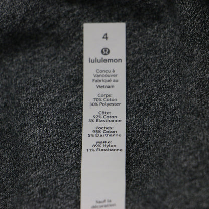 ハイネック フーディー ジップアップパーカー / スウェット 長袖 コンパクト コットン