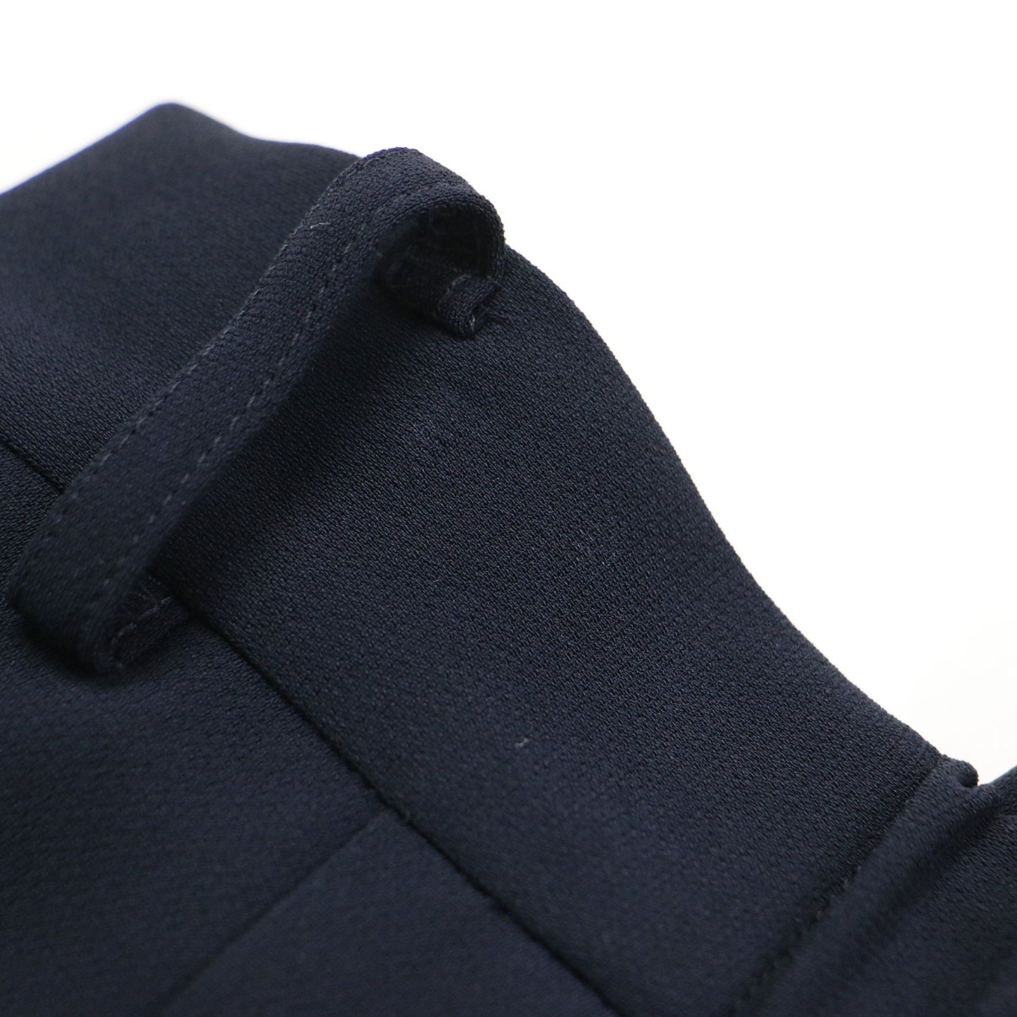 ラップ風 タックパンツ / スラックス テーパード センタープレス ギャザー