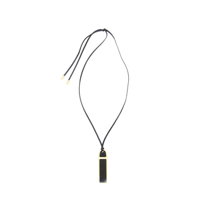 ホーンネックレス / ペンダント ブランドロゴ メタリック