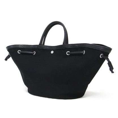 コキーミニバッグ / SAC COQUILLE MINI ハンドバッグ キャンバス ドロスト スナップボタン コットン ラムレザー