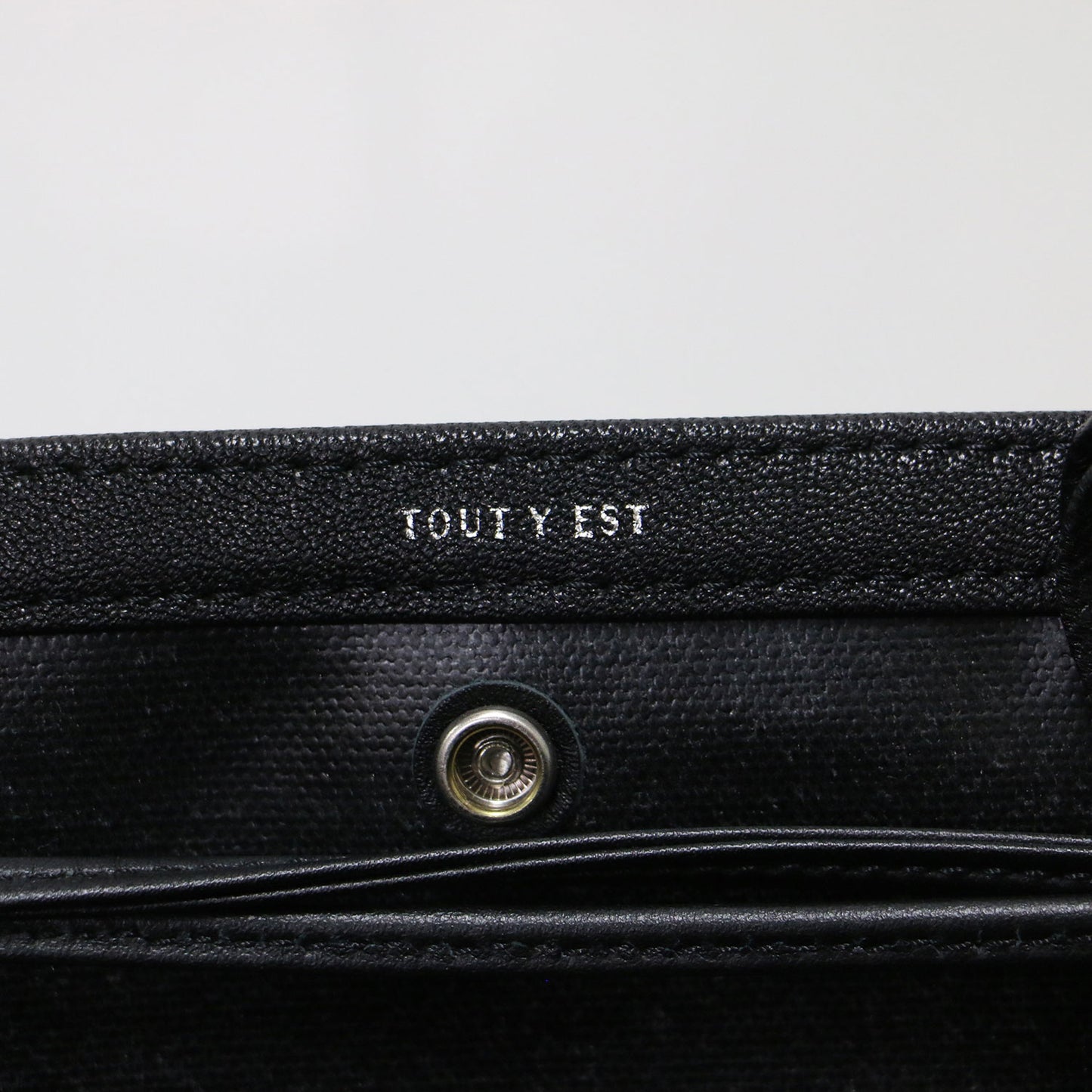 コキーミニバッグ / SAC COQUILLE MINI ハンドバッグ キャンバス ドロスト スナップボタン コットン ラムレザー