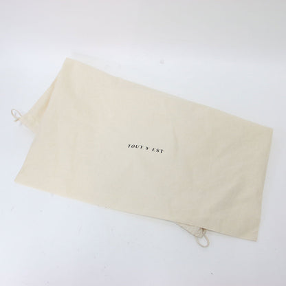 コキーミニバッグ / SAC COQUILLE MINI ハンドバッグ キャンバス ドロスト スナップボタン コットン ラムレザー