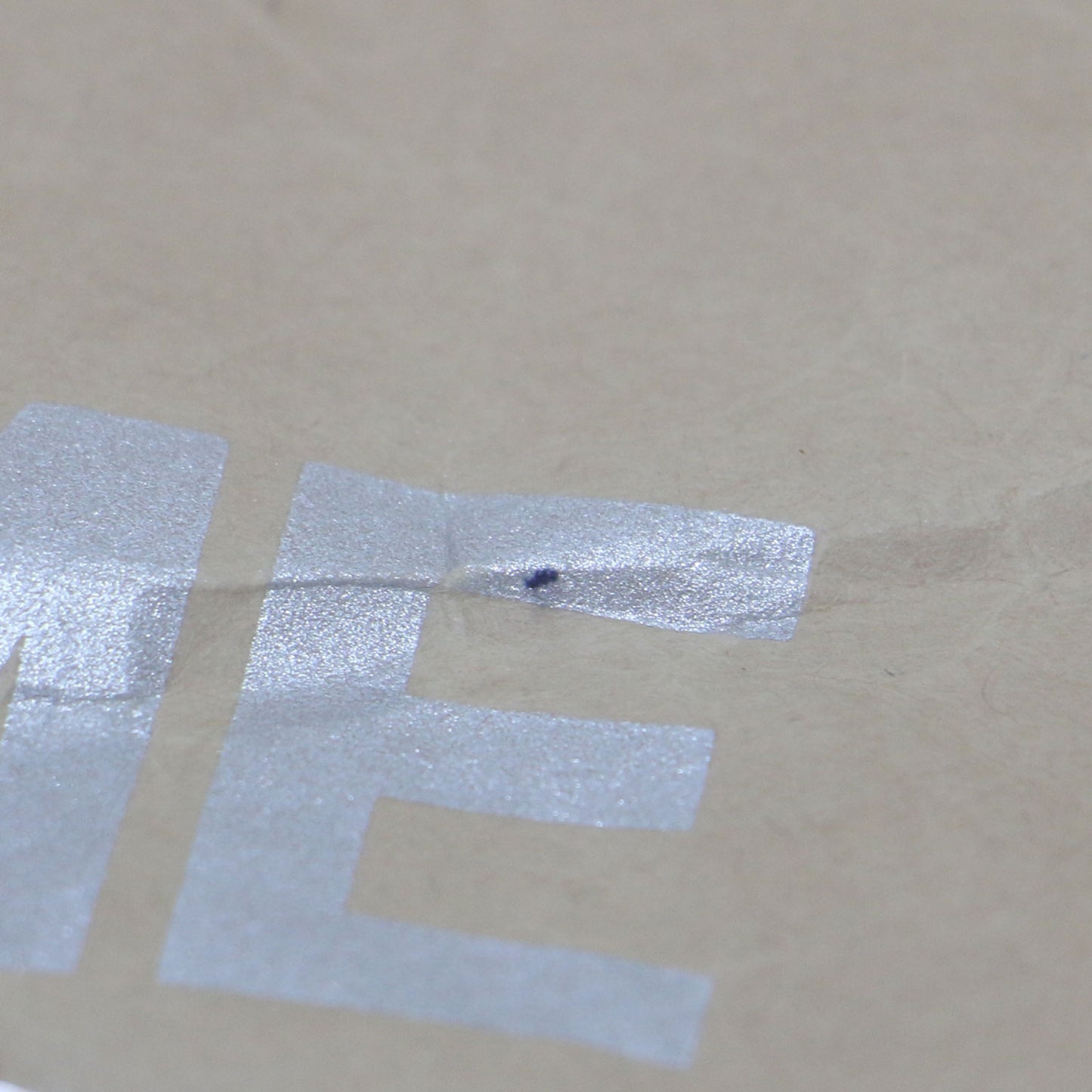 PVC クラフトペーパー トートバッグ / ハンドバッグ ロゴ 定番