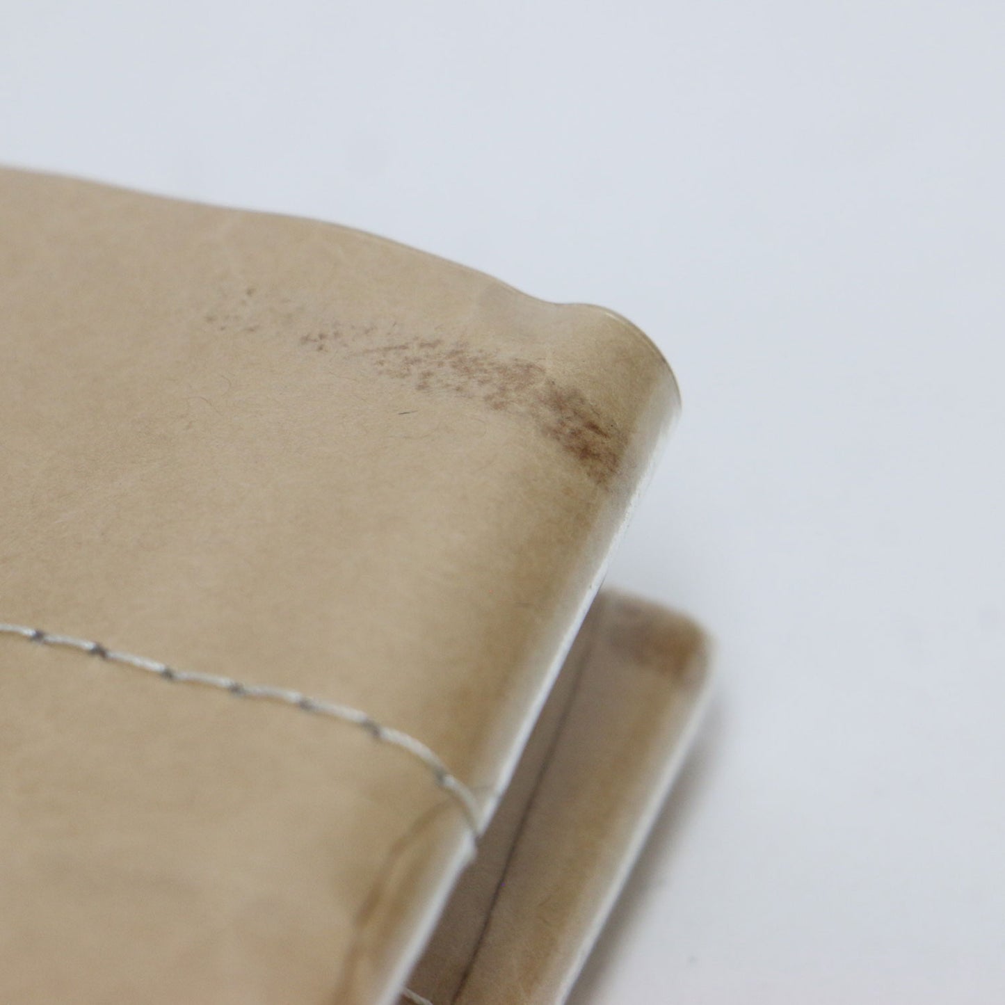 PVC クラフトペーパー トートバッグ / ハンドバッグ ロゴ 定番