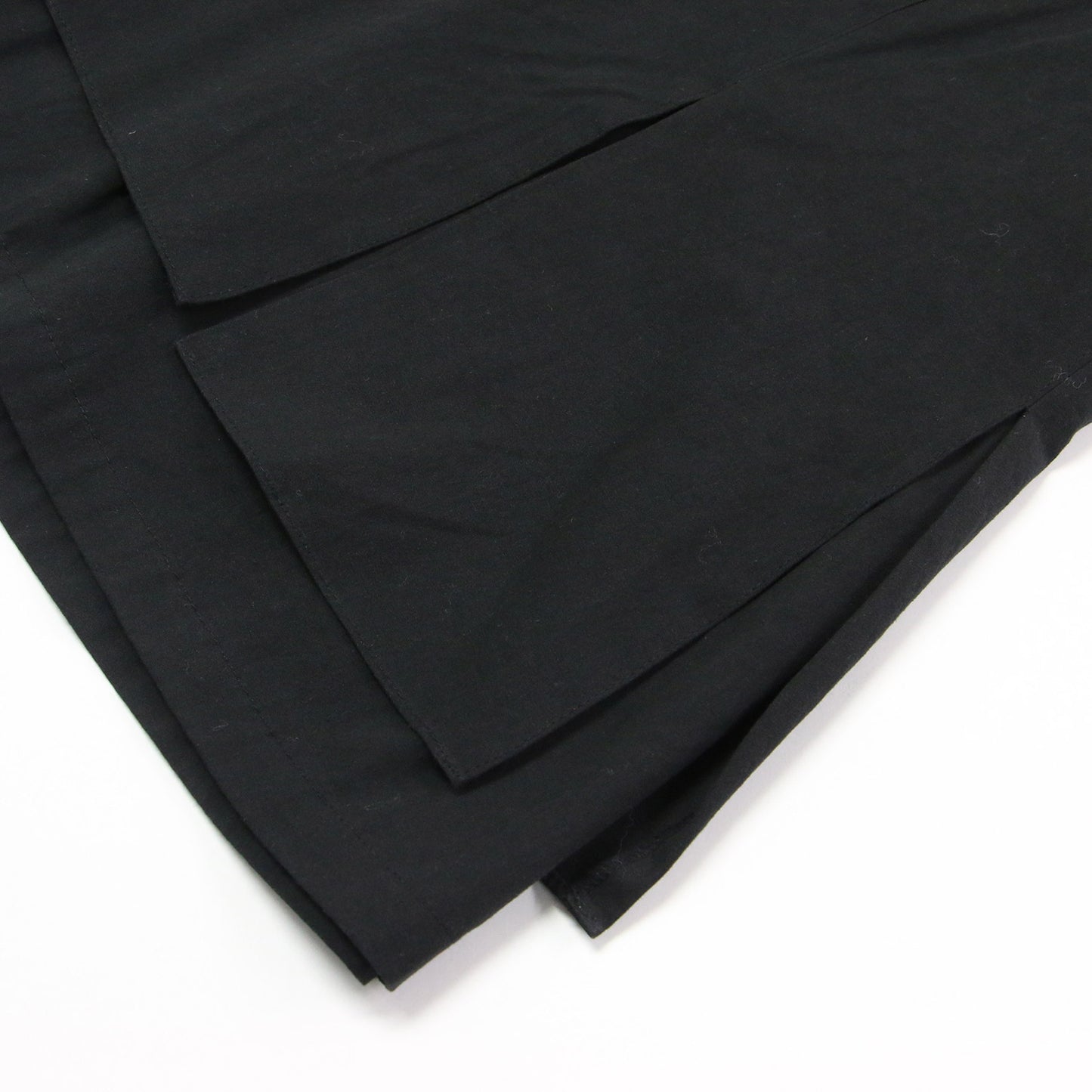 23春夏 コットン レイヤースカート / フレア ミモレ丈 Aライン