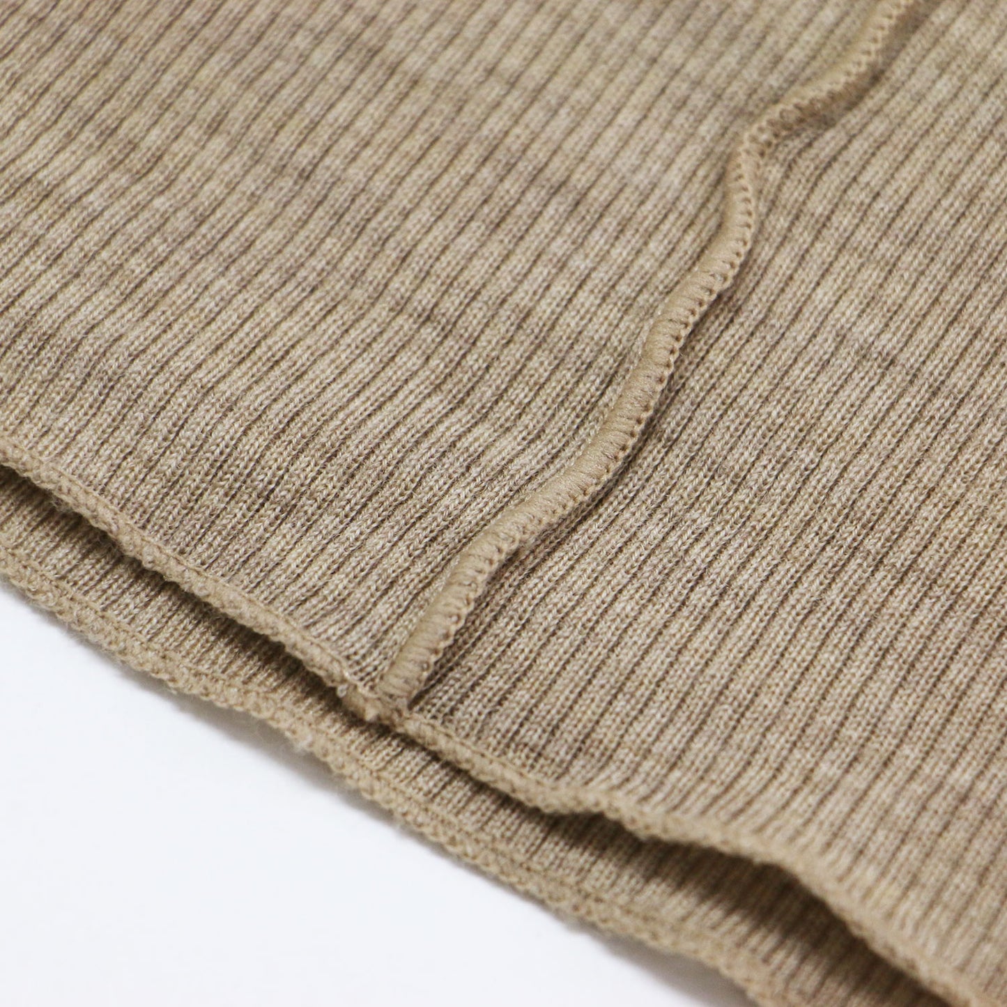 24秋冬 ウールジャージー ボートネック プルオーバー / wool Jersey boat N pullover カットソー 長袖 スリット コンパクト