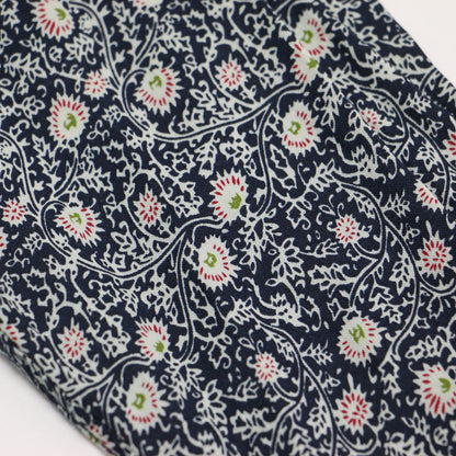 21春夏 フラワー プリント ポケット付き シャツ / 6 Pocket Shirt ブラウス 長袖 ワイド 総柄