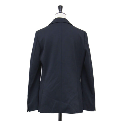 ウール 6B テーラードジャケット / ブレザー 長袖 スリット ダブルブレスト