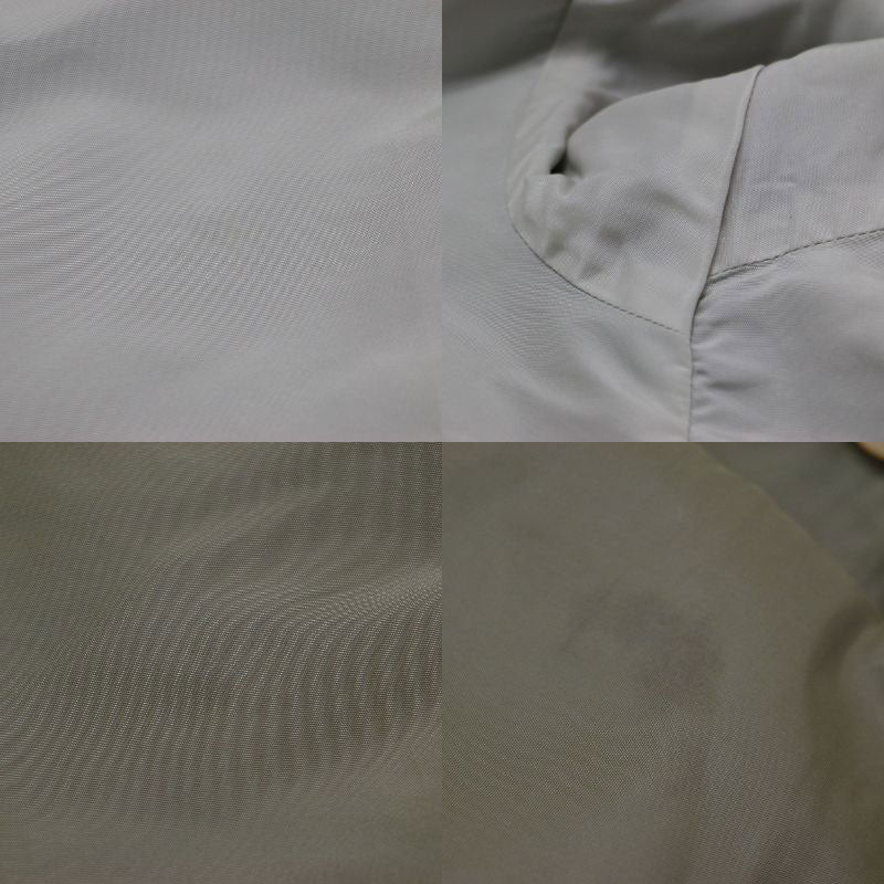 厚ナイロンの908ミリタリーコート / ロング丈 Aライン フード ドローコード ジップ ロゴ ユニセックス