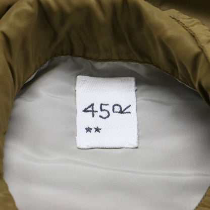 厚ナイロンの908ミリタリーコート / ロング丈 Aライン フード ドローコード ジップ ロゴ ユニセックス